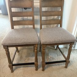 Two Counter Height Chairs
