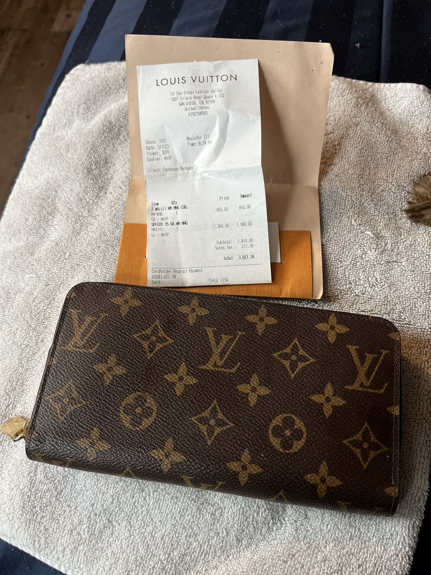 Brand New Authentic Louis Vuitton Wallet for Sale in Lemon Grove, CA -  OfferUp