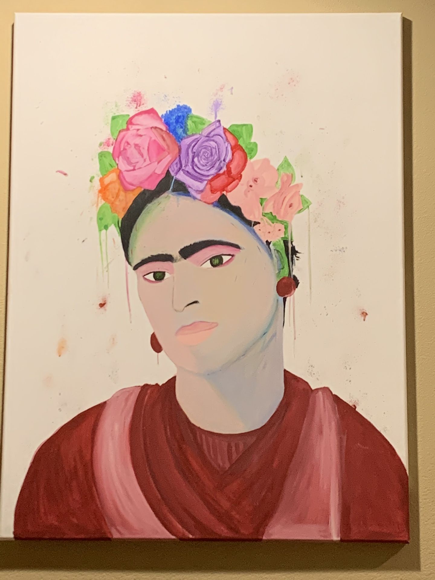 Acrylic painting