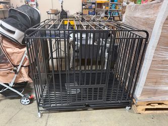 Rolling pet cage