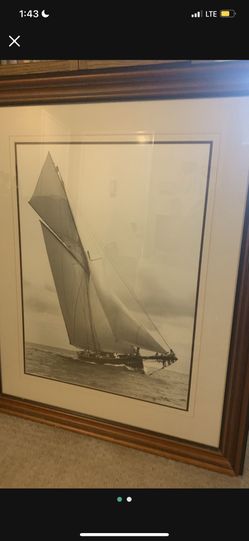 Becken of Cowes “ Sailing Ships” Art Print Xtra  Large