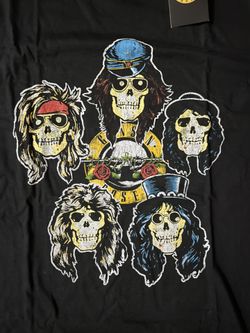 XL Guns n’ Roses Shirt Skull Heads Logo