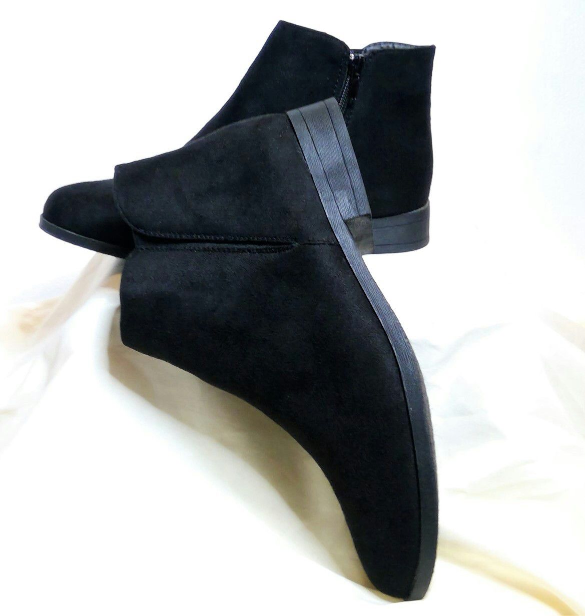 Women's Suede low Ankle Boots NEW