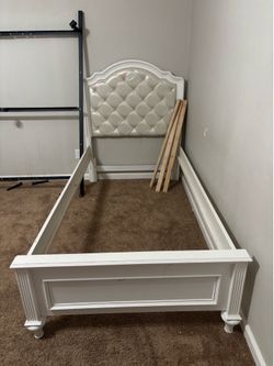 Girls twin bed frame
