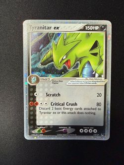 Tyranitar ex Pop series 1