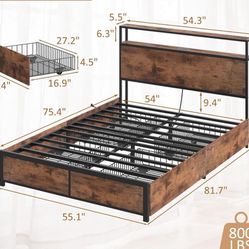 Queen Bed Frame 