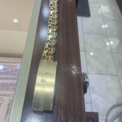 10l Gold Chino Bracelet 