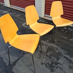 Set Of 3 Dining Chairs