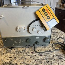 Brand New Vintage Kodak Brownie 300 8mm Movie Projector With Tag