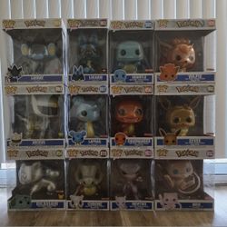 Pokemon Funko Pop 10 inch Lot