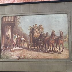 Old Cigar Metal Box  10.00