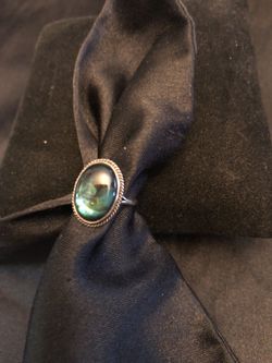 Sterling Silver Mexican Opal Ring