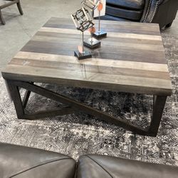 Coffee/end Table Set Solid Pine