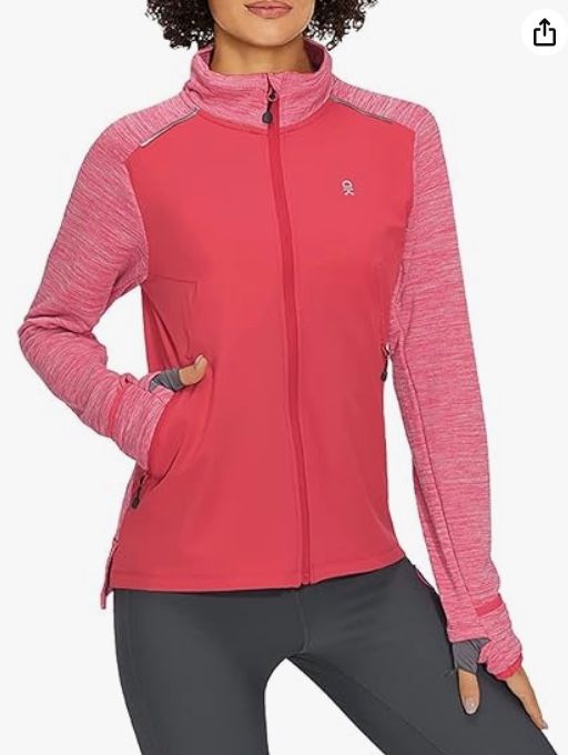 Little Donkey Andy Women's Lightweight Warm Stretch Golf Jacket（M）