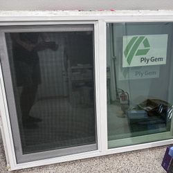 Ply Gem White Sliding Windows (48" x 36")
