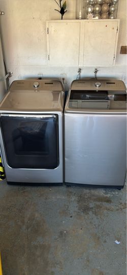 Washer and dryer dryer is gas