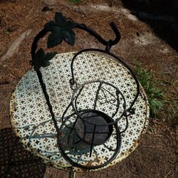 $20.00 Hanging Holder. 15.5" Tall X 8"wide. Id Of The Holder Is 3.75"