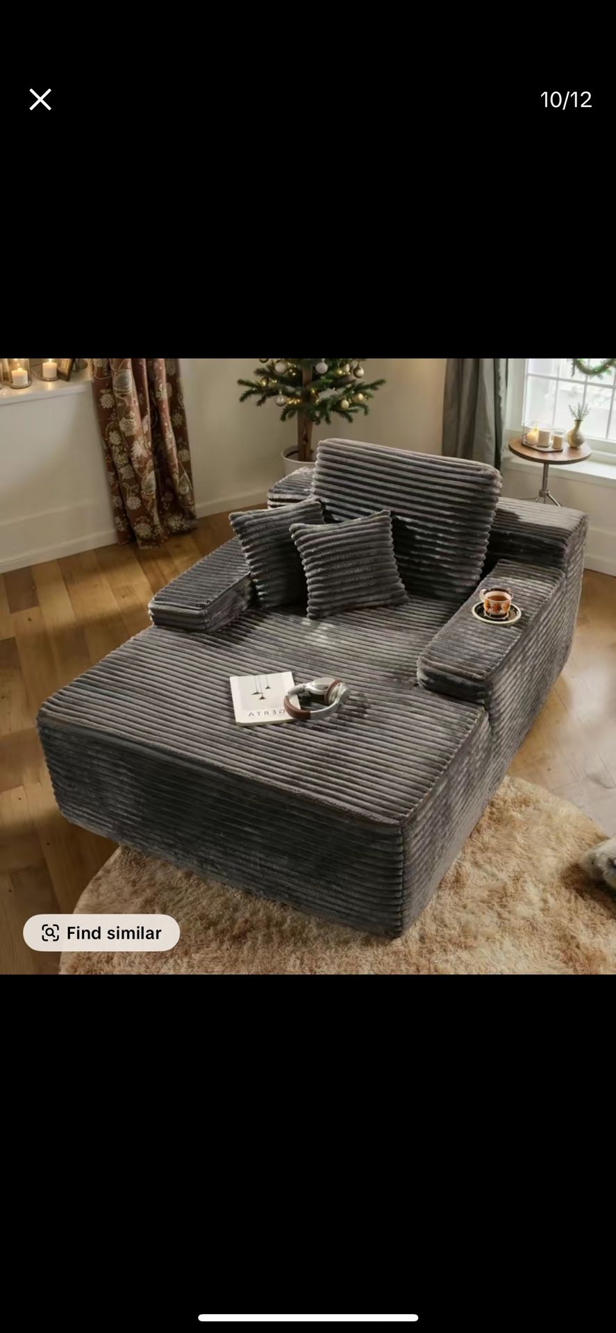 Cloud chair chaise lounge