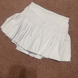New Small White Short Stretchy Mini Skirt 
