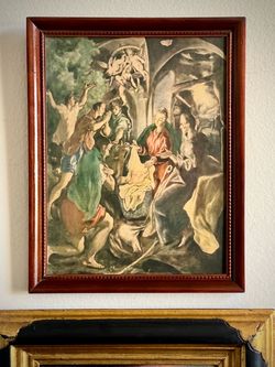 Vintage Religious Painting