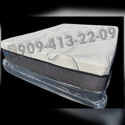 12” King Cooling Gel Hybrid Memory Foam Mattress!