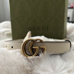 GUCCI GG MARMONT THIN BELT