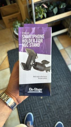 Smartphone Holder for Microphone Stand TCM500
