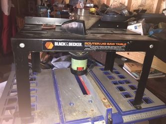 Black And Decker Router Jigsaw Table