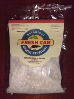 Fresh cab botanical rodent repellent