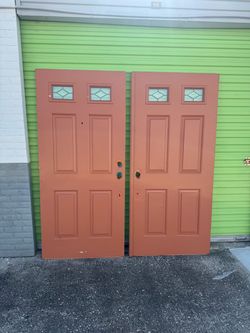Exterior double door 72x79.25