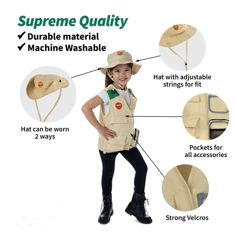 ๐จBargain: ๐๐ป Kids Halloween Costume: ๐ Jungle/Safari Adventure Explorer  (brand new)