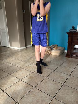 Lakers #23 Basketball Jersey and Shorts Set