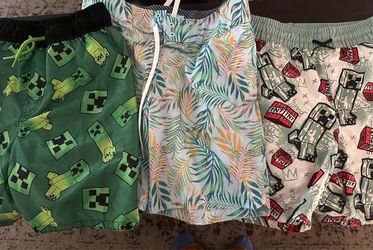 Size large boy swimsuits