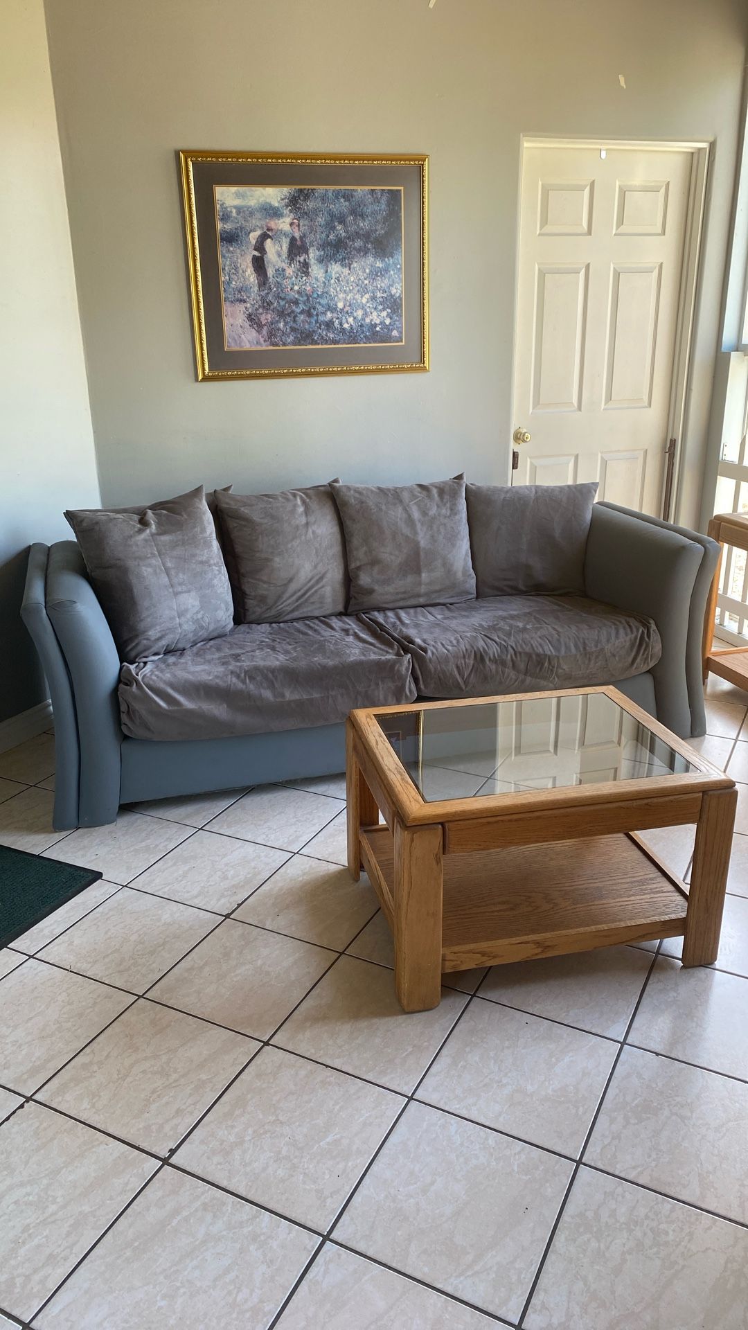 Grey sofas Set Of 2