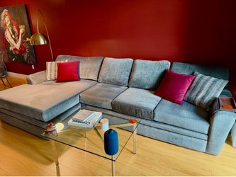Two-Piece Sectional Double-Chaise Couch (Sherman Oaks)