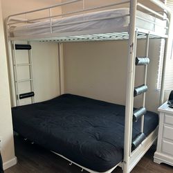 Full/twin Bunk bed, Futon