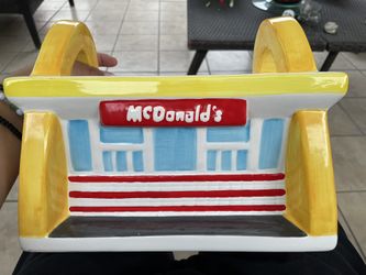 McDonalds Corporation Golden Arches Cookie Jar