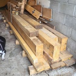 GOOD WOOD!  Lumber/Wood Beams