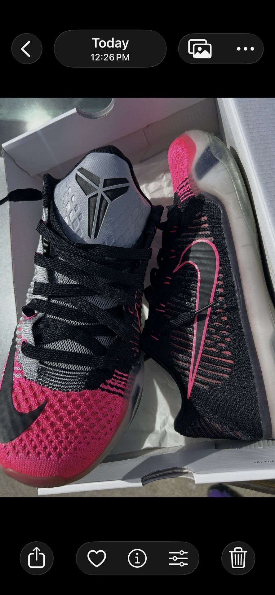 NIKE KOBE X ELITE LOW Mambacurial