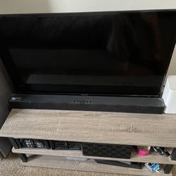 32” Tv - Sound Bar - Tv Stand