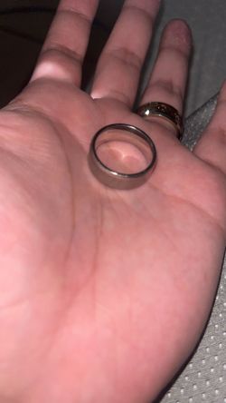 Titanium ring size 7