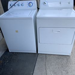 Nice And Clean , Beautiful Kenmore Dryer , With Amana Washer, With Warranty And Free Delivery 