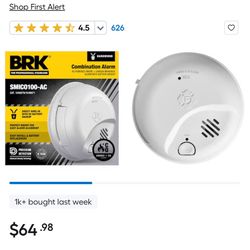 First Alert BRK Combo Smoke And Carbone Monoxide 