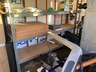 Adjustable industrial size storage rack