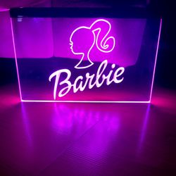 BARBIE LED NEON LIGHT SIGN 8x12