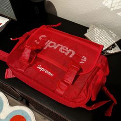 Large Red Supreme Bag 