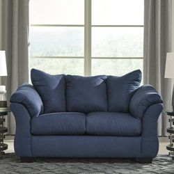 Darcy Blue Loveseat
by Ashley
