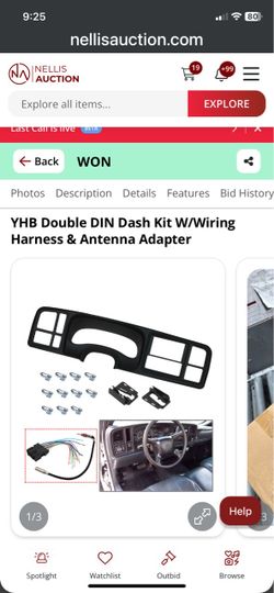 This YHB Double DIN Dash Kit is designed for 1(contact info removed) GM Full-Size Trucks/SUVs, including Silverado and Sierra models