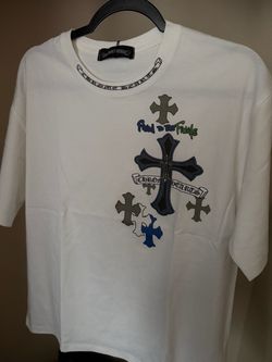 Chrome Hearts Graphic Cross T-Shirt White