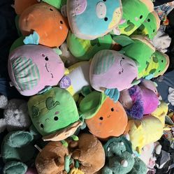 Squishmallows New 3 for $10